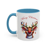 The Rudolf Song, Accent Coffee Mug, 11oz, 15oz, personalizable