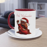 Cavalier King Charles Spaniel (ruby), Two-Tone Coffee Mug, 11oz (330 ml)