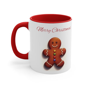 Christmas Cookies and Candy Cane Accent Coffee Mug, 11oz