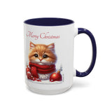 Ginger kitten, Accent Coffee Mug, 11oz, 15oz, personalizable