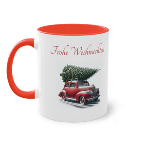 Jan (2),  Christmas tree, Two-Tone Coffee Mug, 11oz (330 ml)