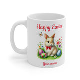 Easter Bunny (1) - Personalisable Ceramic Cup, Easter mug, for girls, for boys, Easter present, Easter gift