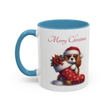 Cavalier King Charles Spaniel, Accent Coffee Mug, 11oz, 15oz, personalizable