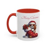 Cavalier King Charles Spaniel, Accent Coffee Mug, 11oz, 15oz, personalizable