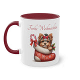 Yorkshire Terrier, Two-Tone Coffee Mug, 11oz (330 ml)