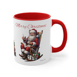 Santa, Accent Coffee Mug, 11oz