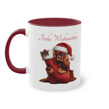 Cavalier King Charles Spaniel (ruby), Two-Tone Coffee Mug, 11oz (330 ml)