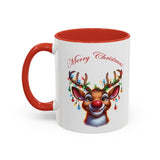 The Rudolf Song, Accent Coffee Mug, 11oz, 15oz, personalizable