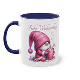Gabriela: Pink Gnome, Two-Tone Coffee Mug, 11oz (330 ml)
