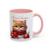 Ginger kitten, Accent Coffee Mug, 11oz, 15oz, personalizable