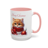 Ginger kitten, Accent Coffee Mug, 11oz, 15oz, personalizable