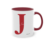 Jan (2),  Christmas tree, Two-Tone Coffee Mug, 11oz (330 ml)