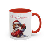 Cavalier King Charles Spaniel, Accent Coffee Mug, 11oz, 15oz, personalizable