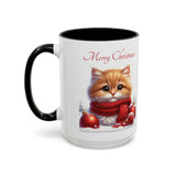 Ginger kitten, Accent Coffee Mug, 11oz, 15oz, personalizable