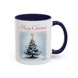 Christmas Tree, Accent Coffee Mug, 11oz, 15oz, personalizable