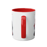 Naomy (4): Two-Tone Coffee Mugs, 11oz