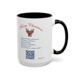 The Rudolf Song, Accent Coffee Mug, 11oz, 15oz, personalizable