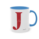 Jan (2),  Christmas tree, Two-Tone Coffee Mug, 11oz (330 ml)