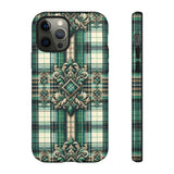 Tough Cases - Green Tartan