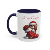 Cavalier King Charles Spaniel, Accent Coffee Mug, 11oz, 15oz, personalizable