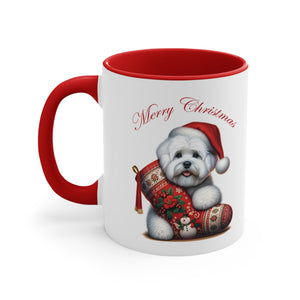 Cute Coton Boy, Christmas Accent Coffee Mug, 11oz