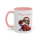 Cavalier King Charles Spaniel, Accent Coffee Mug, 11oz, 15oz, personalizable