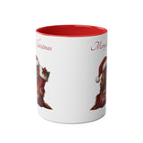 Indie: Cavalier King Charles Spaniel, Two-Tone Coffee Mug, 11oz