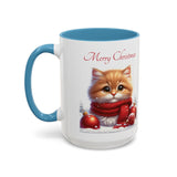 Ginger kitten, Accent Coffee Mug, 11oz, 15oz, personalizable