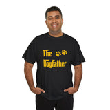 The Dogfather T-Shirt — Funny Dog Lover Tee with Paw Print