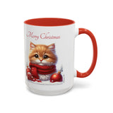 Ginger kitten, Accent Coffee Mug, 11oz, 15oz, personalizable