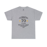 Celebrating 70 Years of Excellence, Est.1954, birthday t-shirt, for men, for women, 70th, birthday tee, gift, present, Unisex Heavy Cotton