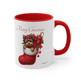 Yorkshire Terrier, Accent Coffee Mug, 11oz