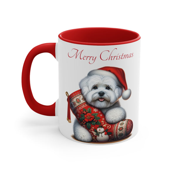 Christmas Coton Boy, Accent Mugs, 11oz