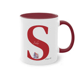 Sally: Happy Snowman, Two-Tone Coffee Mug, 11oz (330 ml)