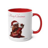 Indie: Cavalier King Charles Spaniel, Two-Tone Coffee Mug, 11oz