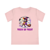 Girls' Halloween Trick or Treat T-Shirt (white, pink or black),