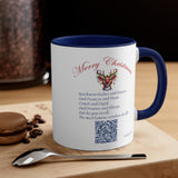 The Rudolf Song, Accent Coffee Mug, 11oz