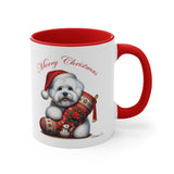 Cute Coton Boy, Christmas Accent Coffee Mug, 11oz