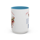 The Rudolf Song, Accent Coffee Mug, 11oz, 15oz, personalizable