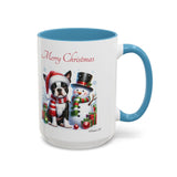 Boston Terrier, Accent Coffee Mug, 11oz