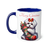 Coton de Tulear Girl, Accent Mugs, 11oz