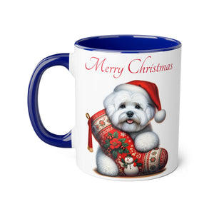 Coton de Tulear Boy, Accent Mugs, 11oz