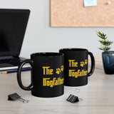 The Dogfather Black Mug – Funny Pet Lover Coffee Cup (11oz & 15oz)