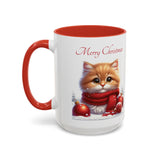 Ginger kitten, Accent Coffee Mug, 11oz, 15oz, personalizable