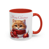 Ginger kitten, Accent Coffee Mug, 11oz, 15oz, personalizable
