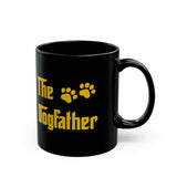 The Dogfather Black Mug – Funny Pet Lover Coffee Cup (11oz & 15oz)