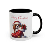 Cavalier King Charles Spaniel, Accent Coffee Mug, 11oz, 15oz, personalizable