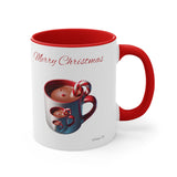 Christmas Cookies and Candy Cane Accent Coffee Mug, 11oz