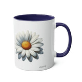Daisy - Two-Tone Coffee Mug, 11oz