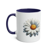 Daisy - Two-Tone Coffee Mug, 11oz